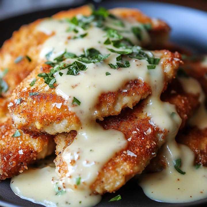 Crispy Parmesan-Hühnchen