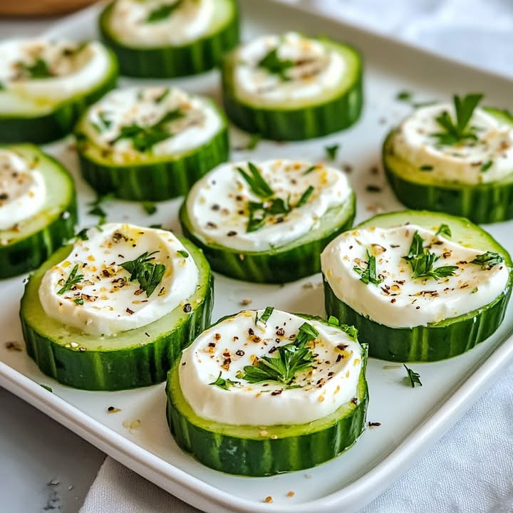 Gurken Snack Häppchen