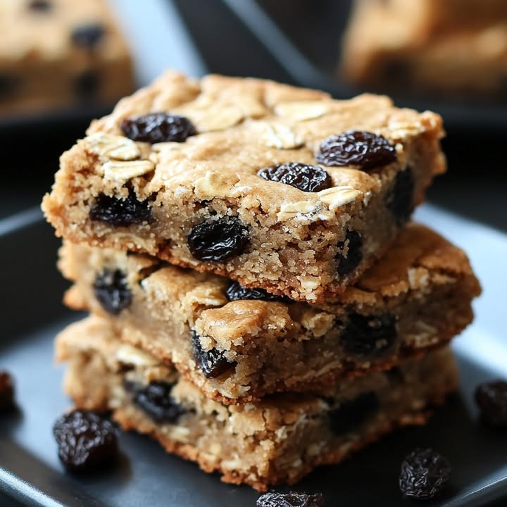 Hafer-Rosinen-Kekse Bars