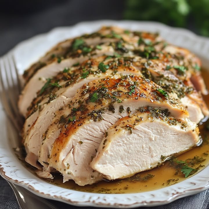 Langsame Türkei Brust