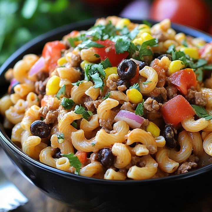 Taco Pasta Salat