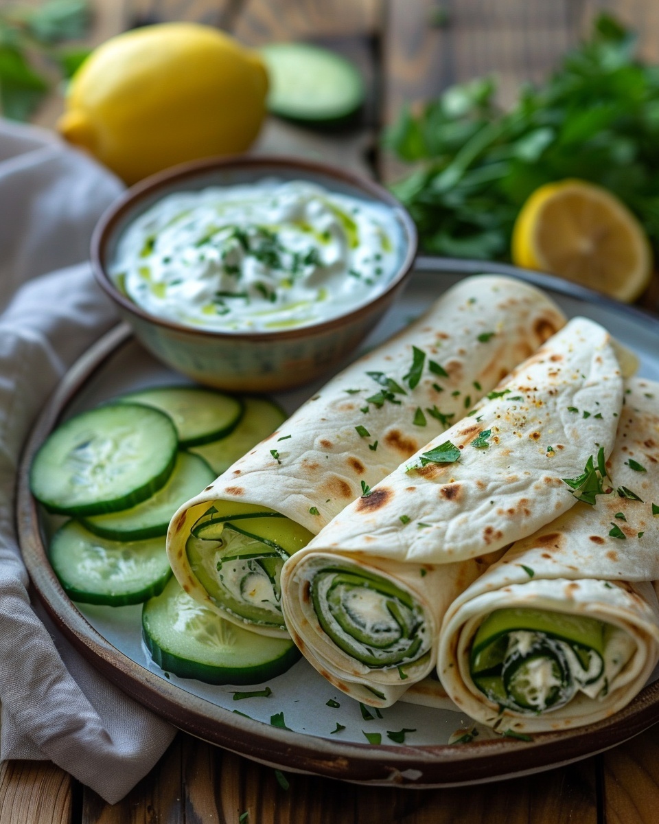 15-Minuten Gemüse-Wraps