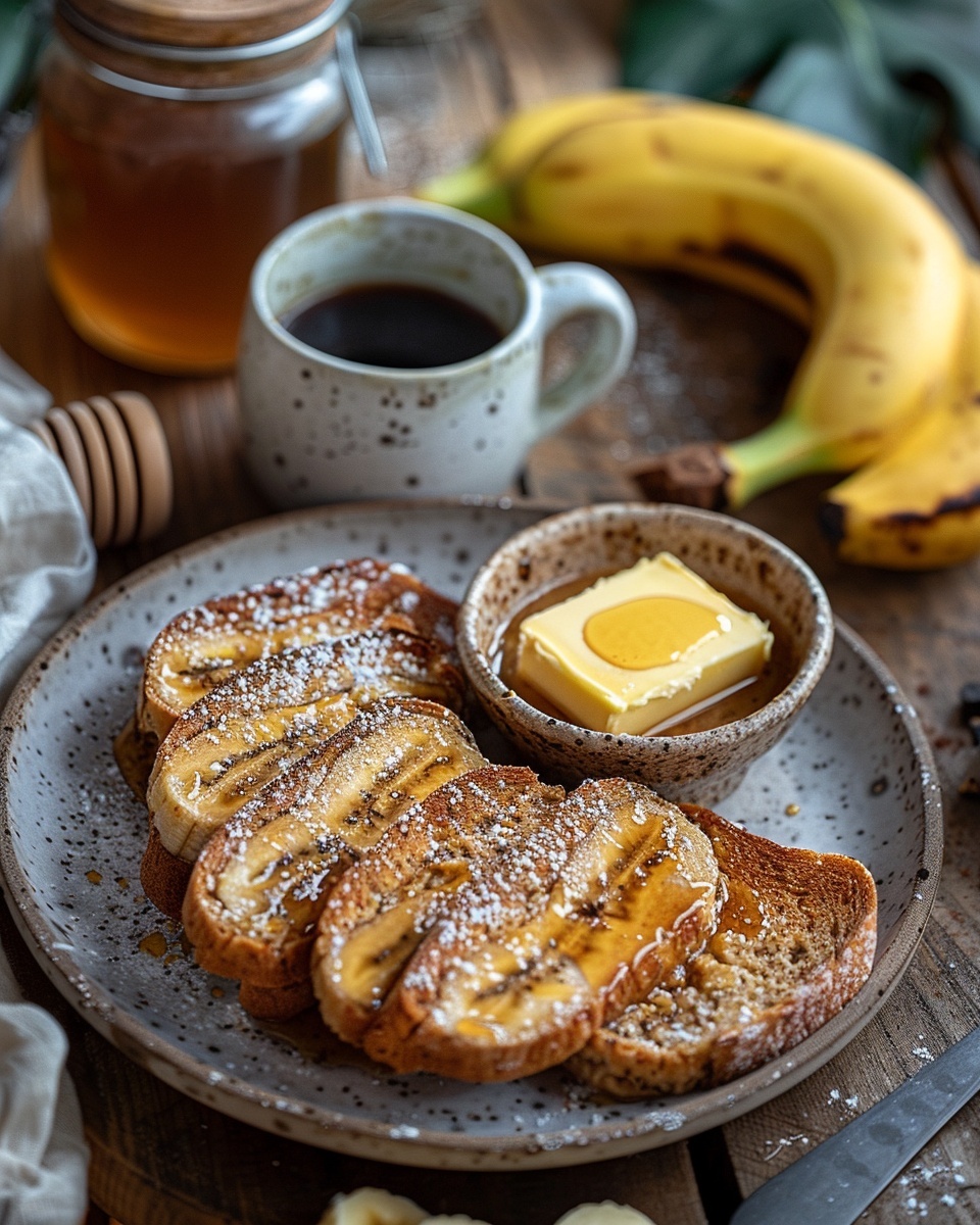 Airfryer Bananenbrot Stücke