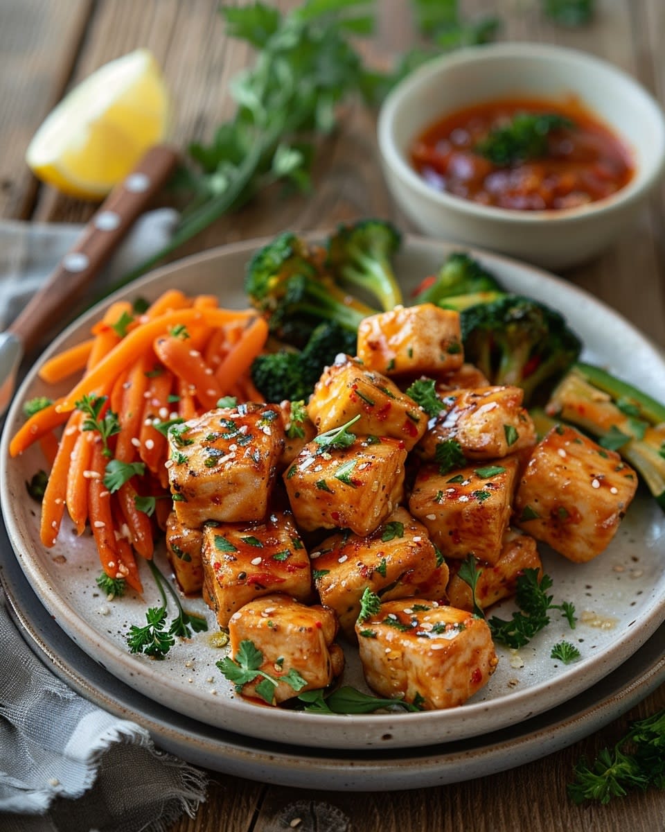 Airfryer Räuchertofu knusprig