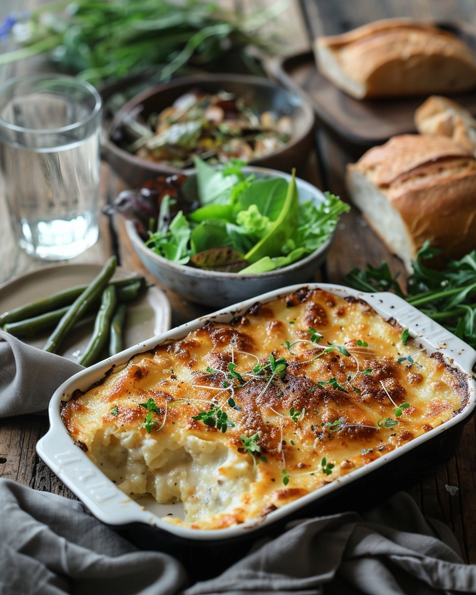 Blitz-Kartoffelgratin