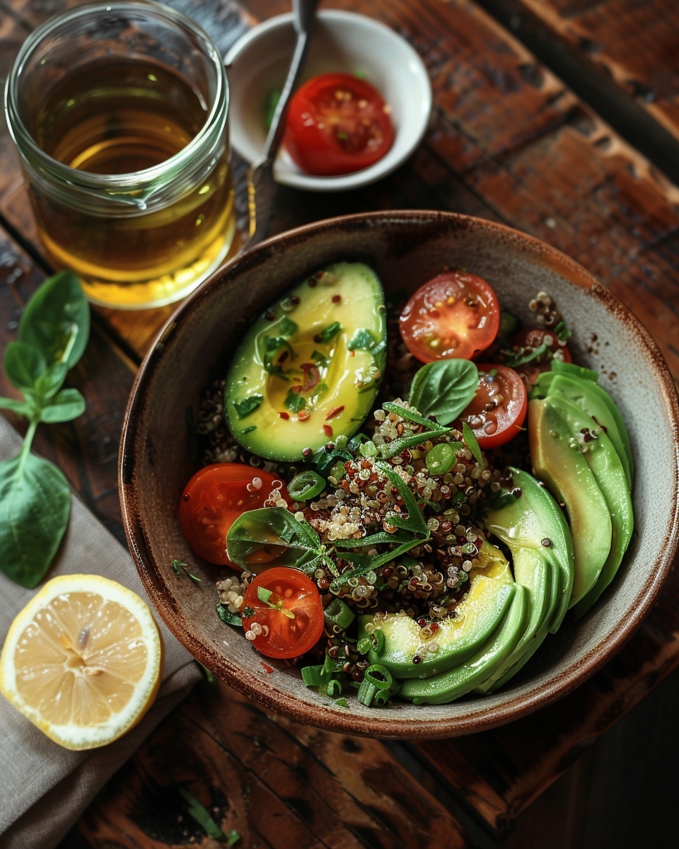 Blitz-Quinoasalat mit Avocado
