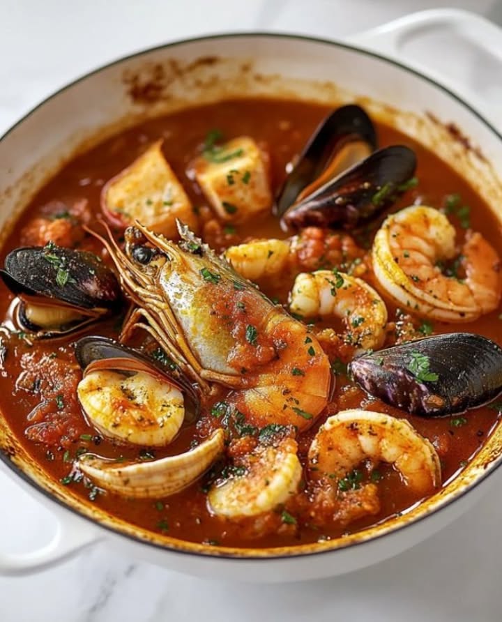 Cacciucco Meeresfrüchte Ragoût