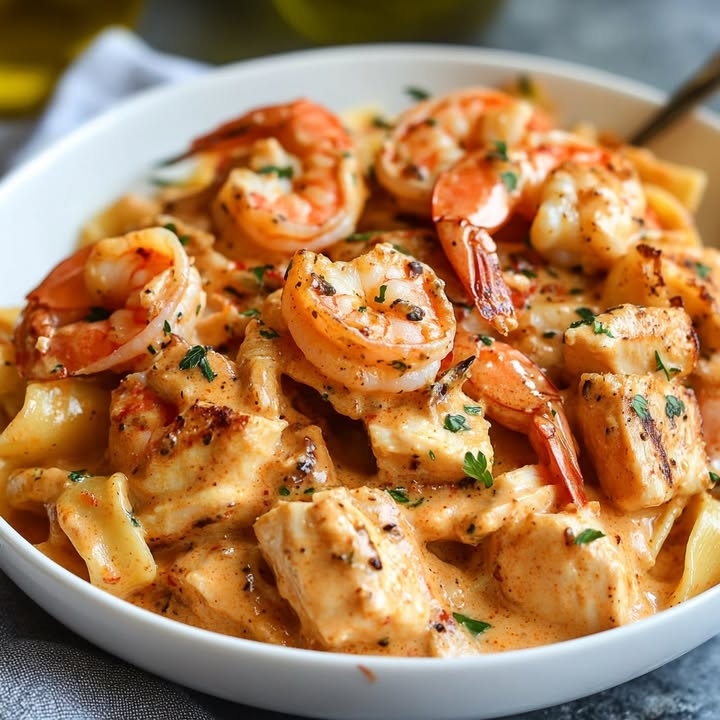 Cremige Cajun-Pasta