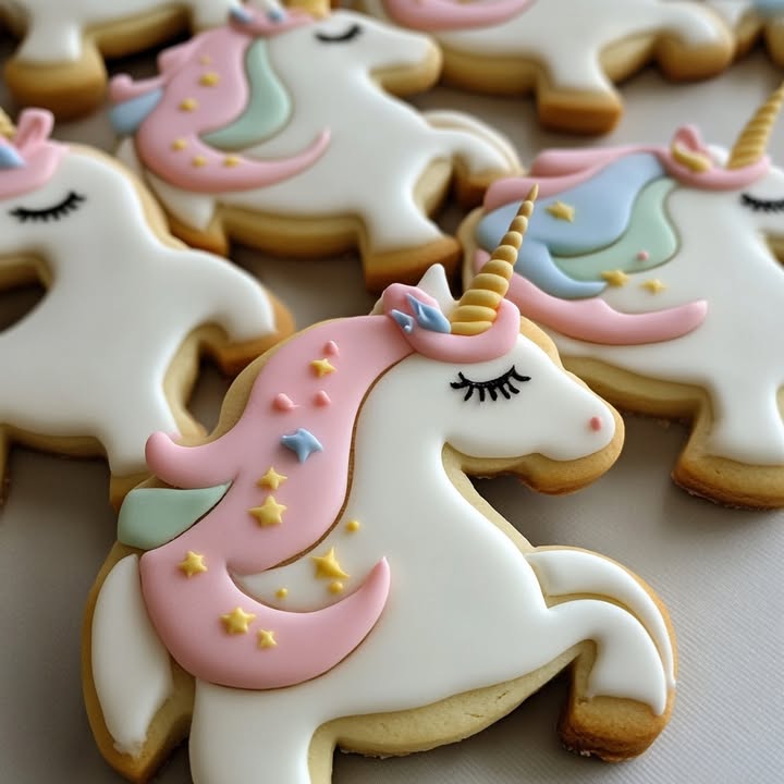 Einhorn Zuckerkekse Rezept