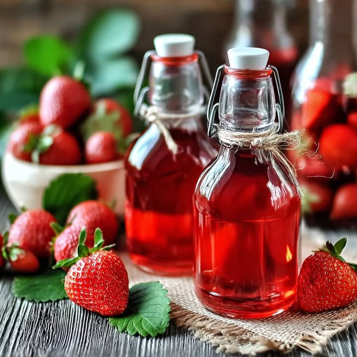 Erdbeer Sirup Rezept