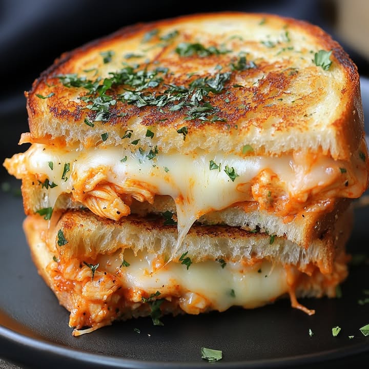 Fauler Hähnchen Parmesan Sandwich