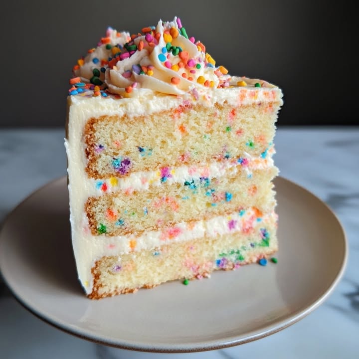 Festlicher Funfetti-Käsekuchen