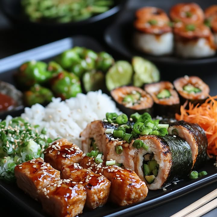 Hibachi Zuhause Genießen