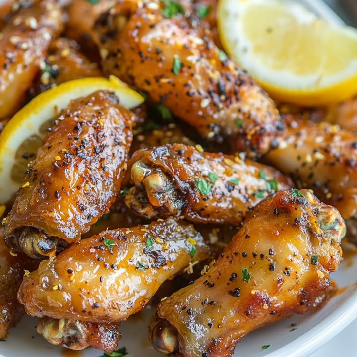 Honig-Zitronen-Pfefferflügel