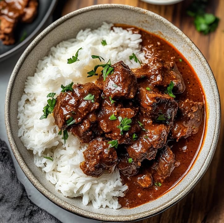 Indisches Rindfleisch Vindaloo