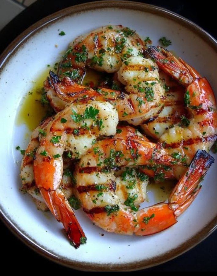 Knoblauch-Petersilien-Gambas