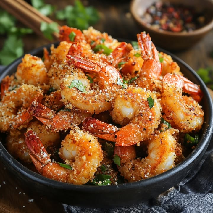 Knusprige Garnelen Gewürzt