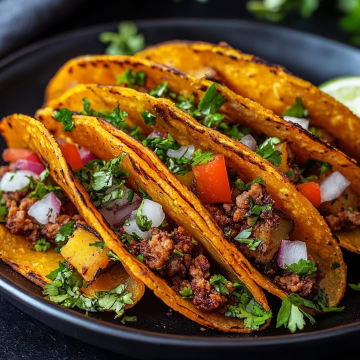 Krosse Kartoffel-Tacos