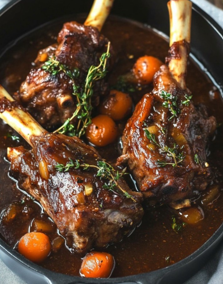 Lammhaxen Schmoren Rezept