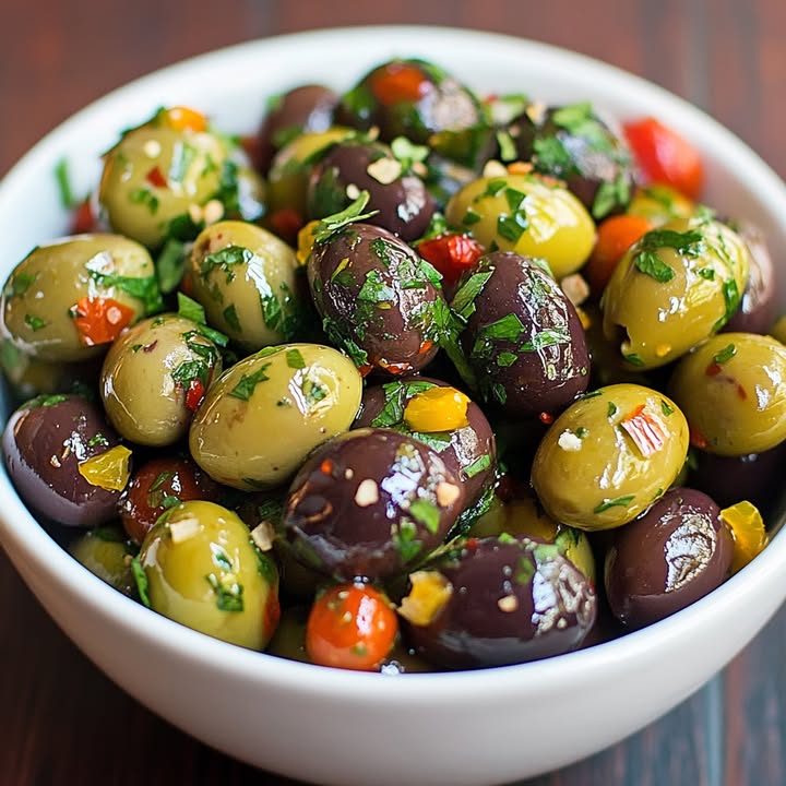 Marinierte Oliven Delight