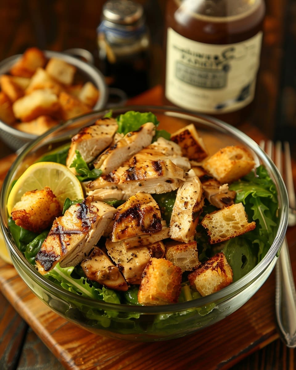 Meal Prep Caesarsalat