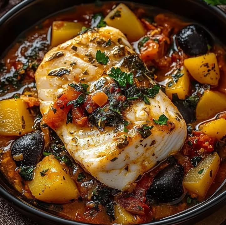 Mediterraner Fischragout