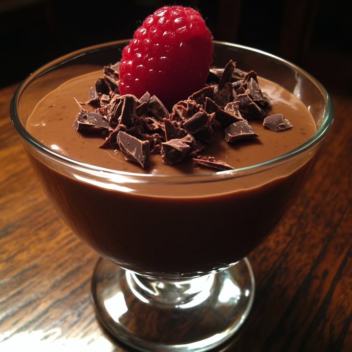 Null-Kohlenhydrate Schokoladenmousse