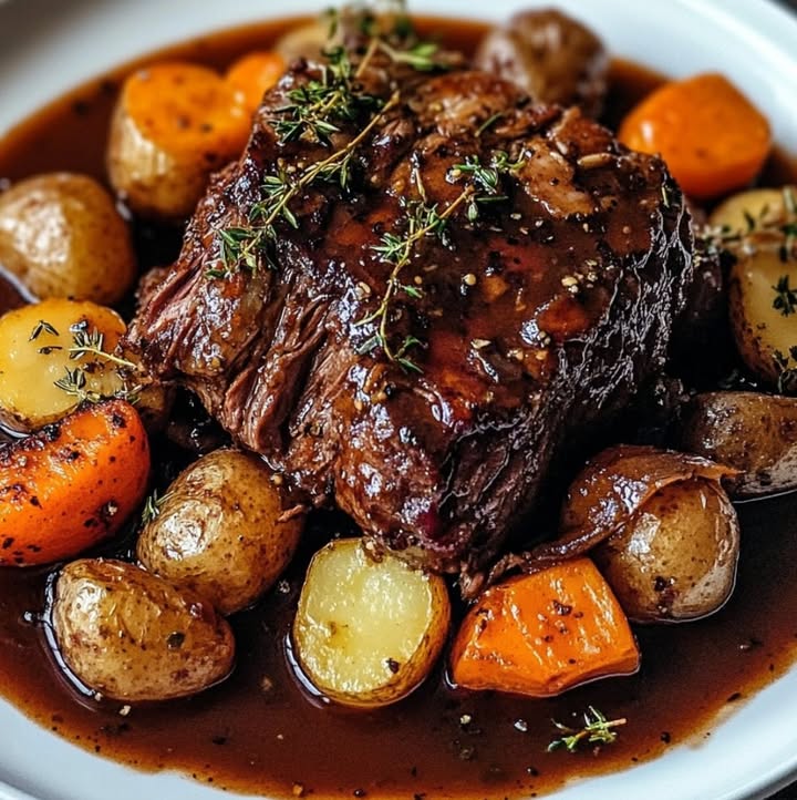 Ofen-Rinderbraten Rezept