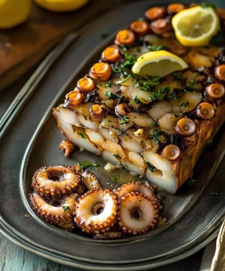 Oktopus Terrine Kartoffelsalat
