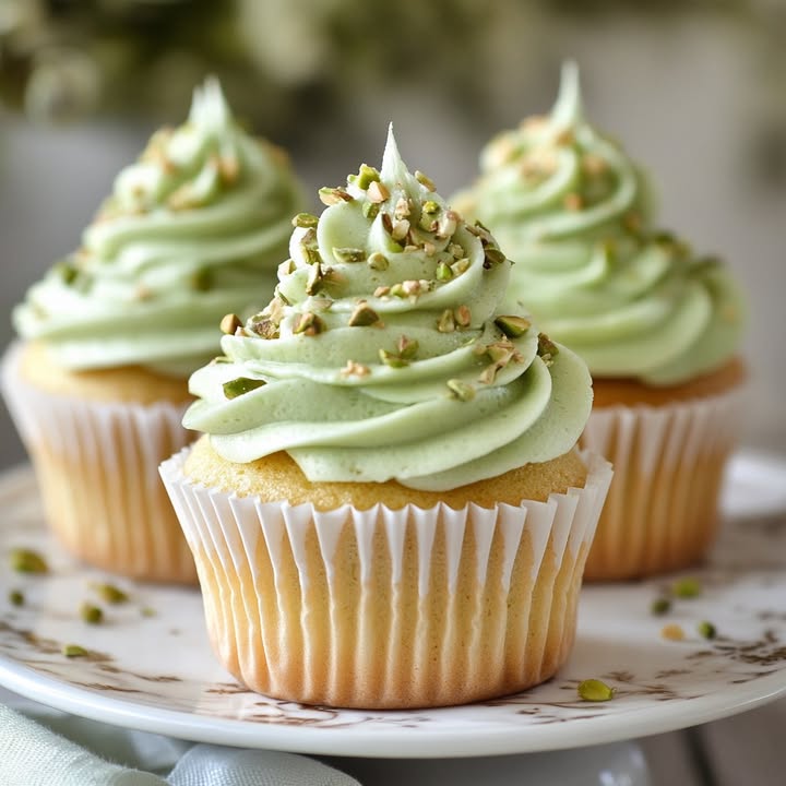Pistazien Cupcakes Genuss