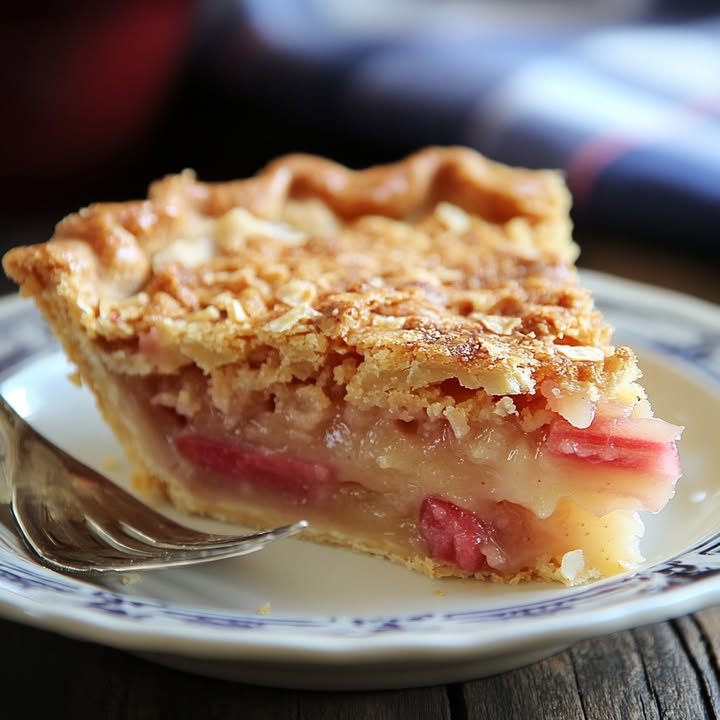 Rhabarber Sauerrahm Kuchen