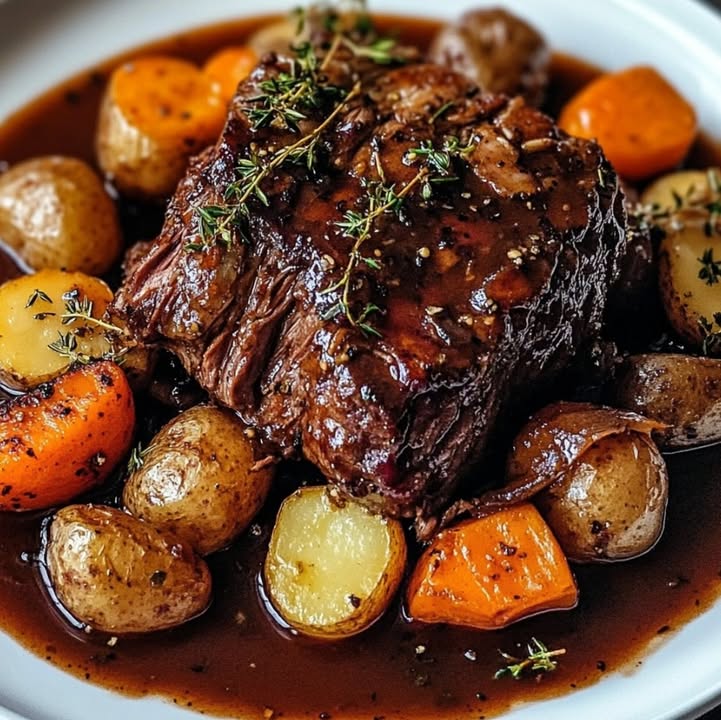 Schmorbraten mit Gemüse