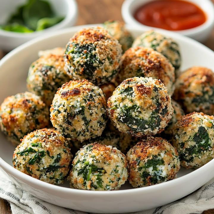 Spinat-Ricotta-Bällchen