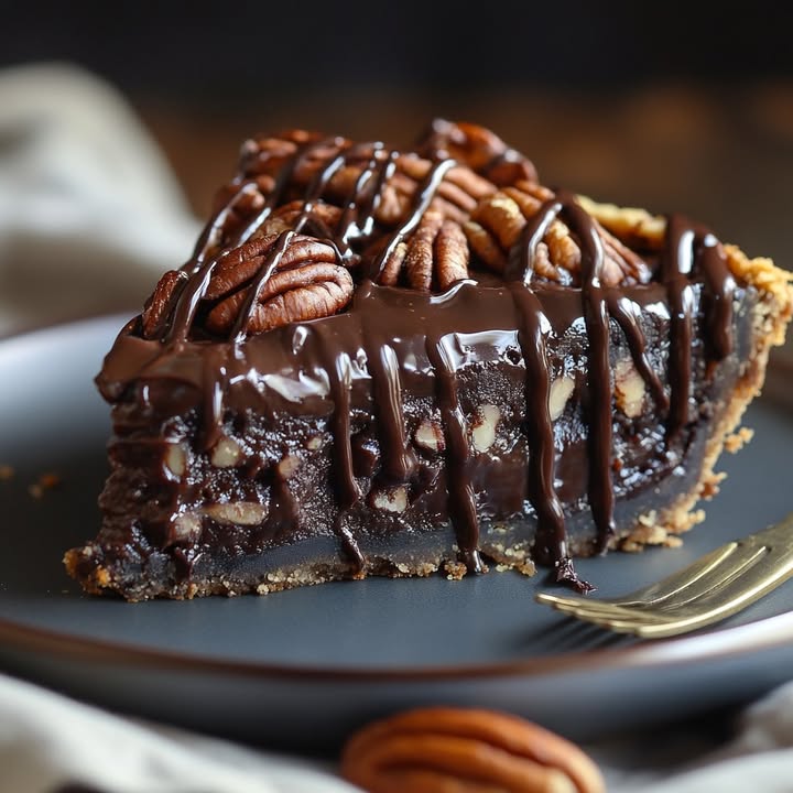 Texas Schokoladen-Pekan-Pie