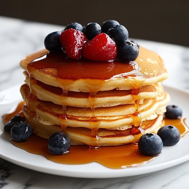 Weiche Fluffige Pfannkuchen