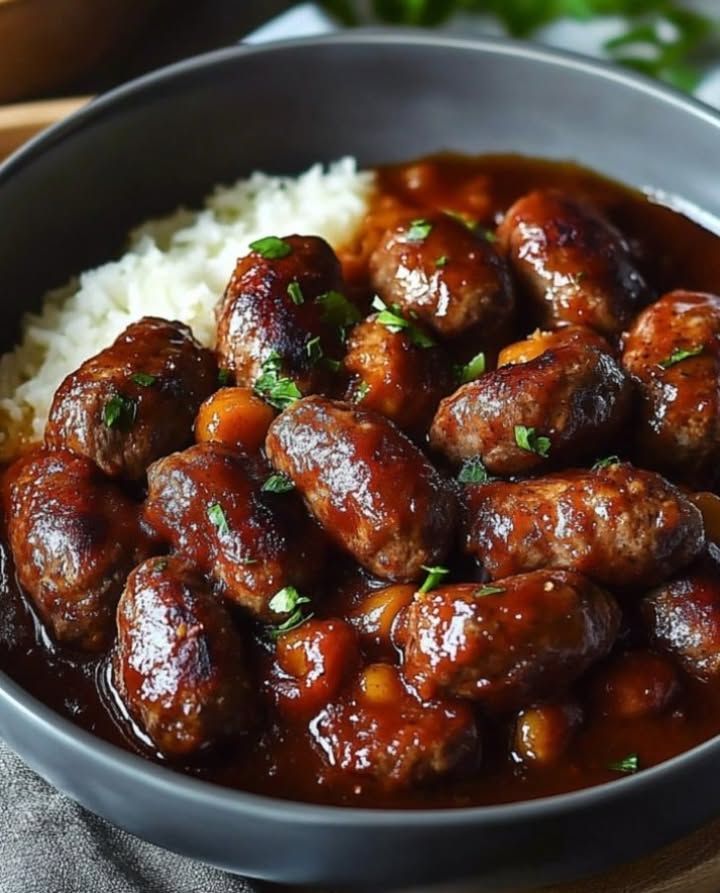 Würzige Wurstpfanne Rezept