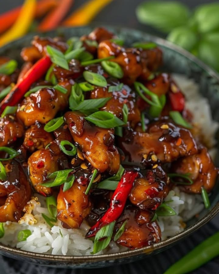 Würziger Thai-Hühnchen-Genuss