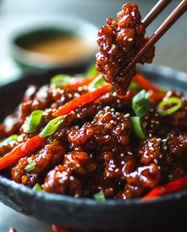 Würziges Knuspriges Rindfleisch