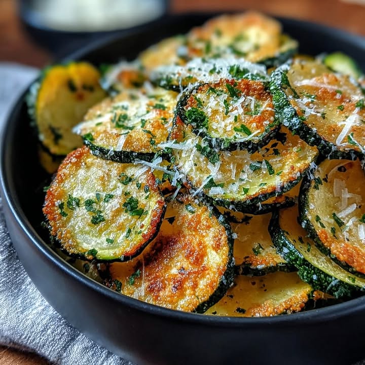 Zucchini Chips Backofen