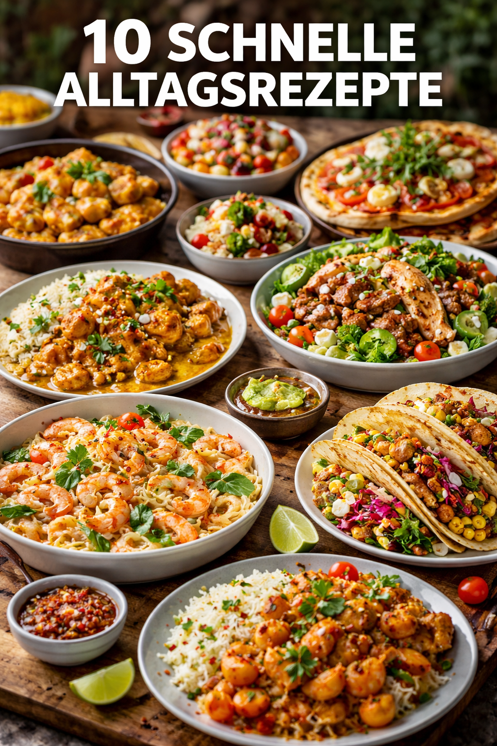 10 Schnelle Alltagsrezepte