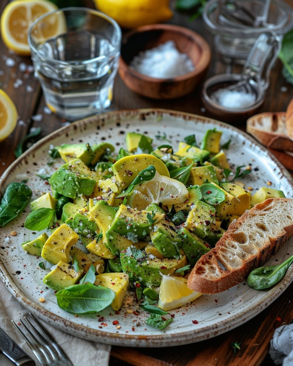 Avocado-Kartoffel-Salat