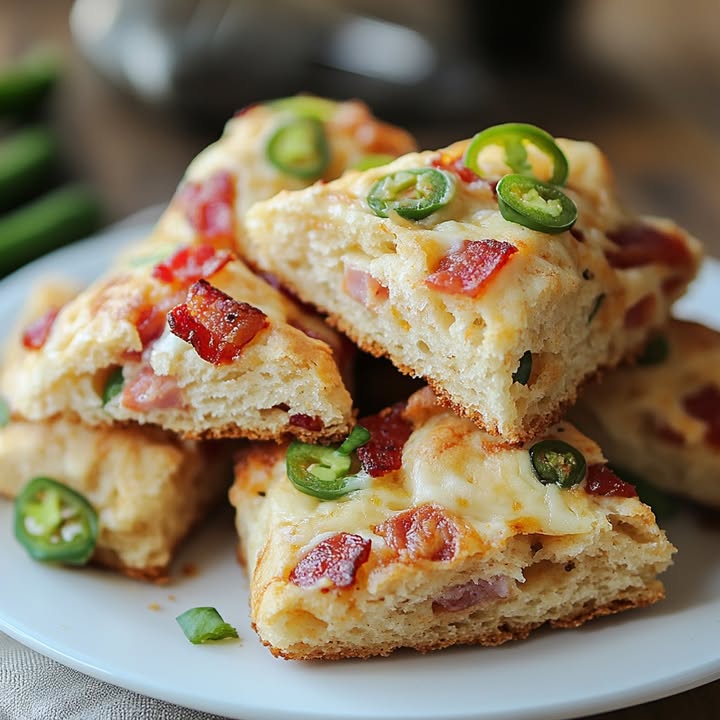 Bacon Jalapeño Scones