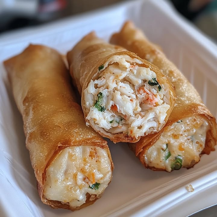 Krebsrangoon Eirollen