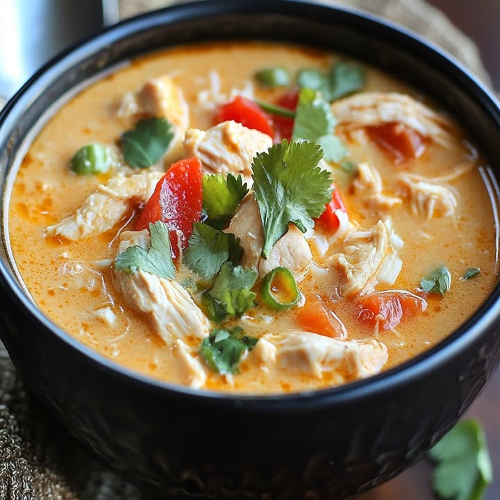 Krokettes Thai Curry Suppe