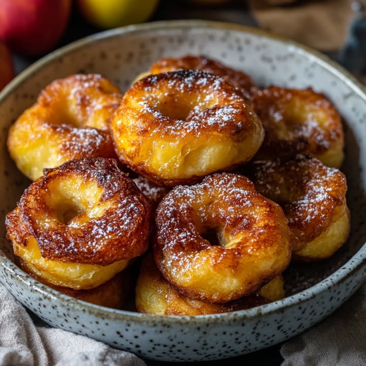 Warme Apfelküchlein Rezept