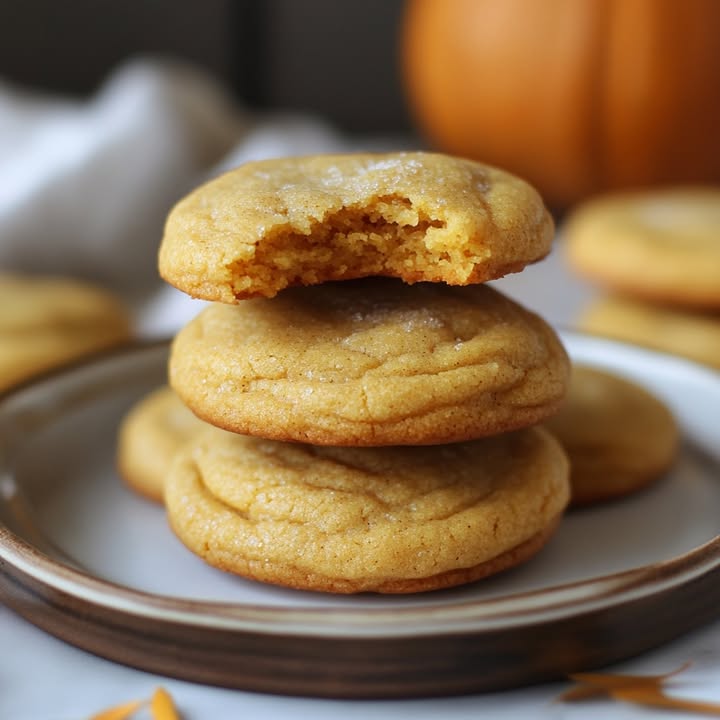 Weiche Kürbisplätzchen