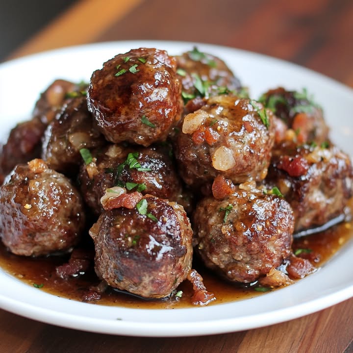 Zucker Bacon Fleischbällchen