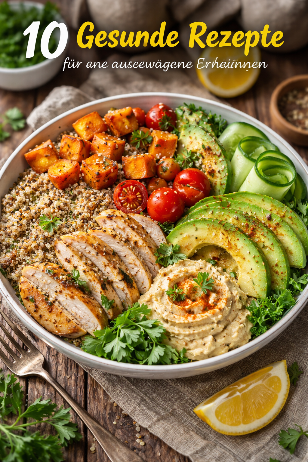 10 Gesunde Rezepte für eine ausgewogene Ernährung