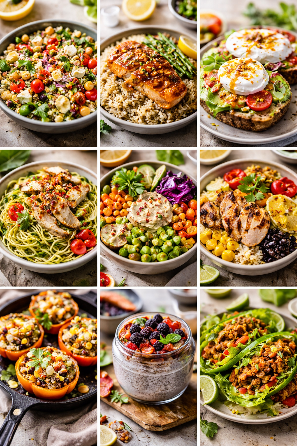 9 Einfache und Gesunde Rezepte