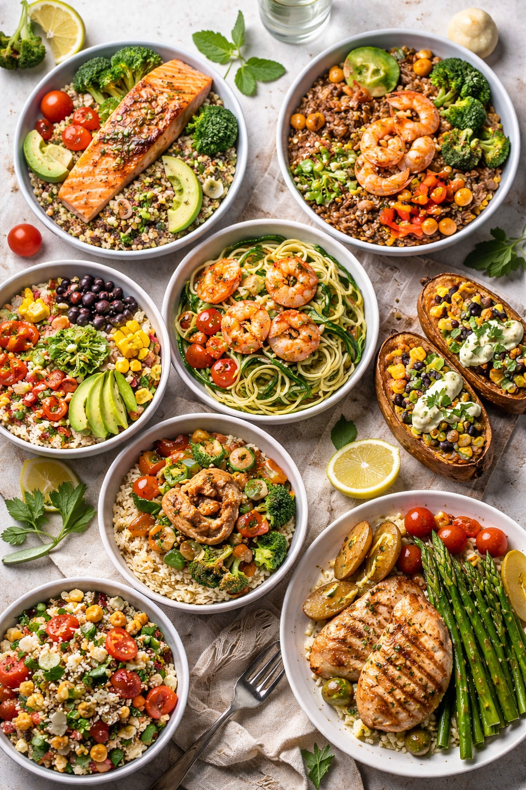 9 Gesunde Abendessen Ideen